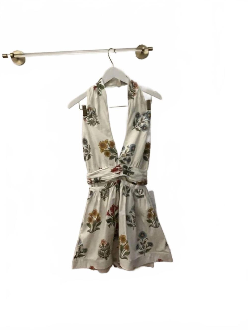NEW MESTIZA NEW YORK women's bouquet convertible mini dress in verano meadows